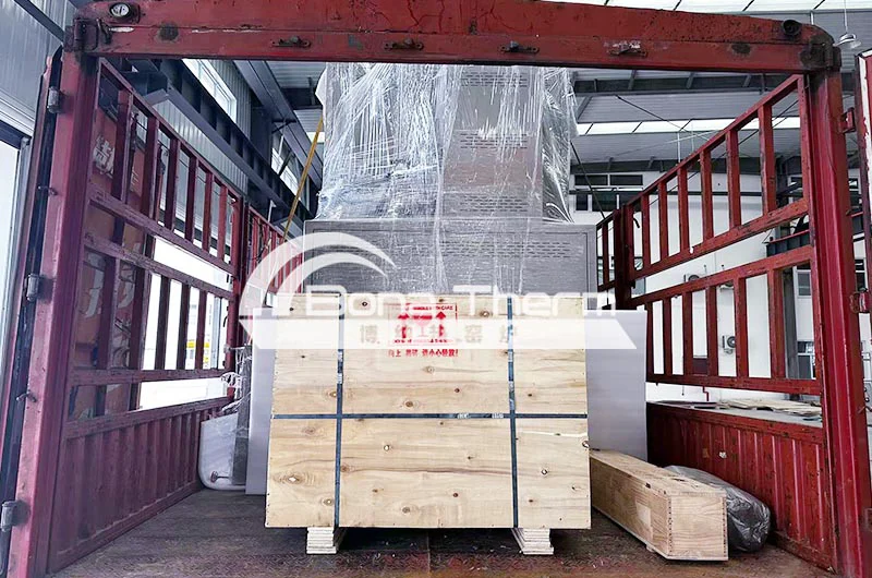 河南某新材料研究公司定制金属注射成型升降式烧结炉